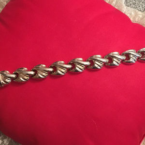 Sterling Silver Shell Design Bracelet